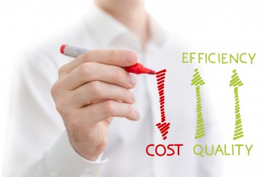 bigstock-Quality-efficiency-and-cost-45457141
